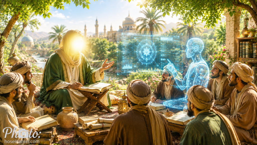 امام صادق - هوش مصنوعی